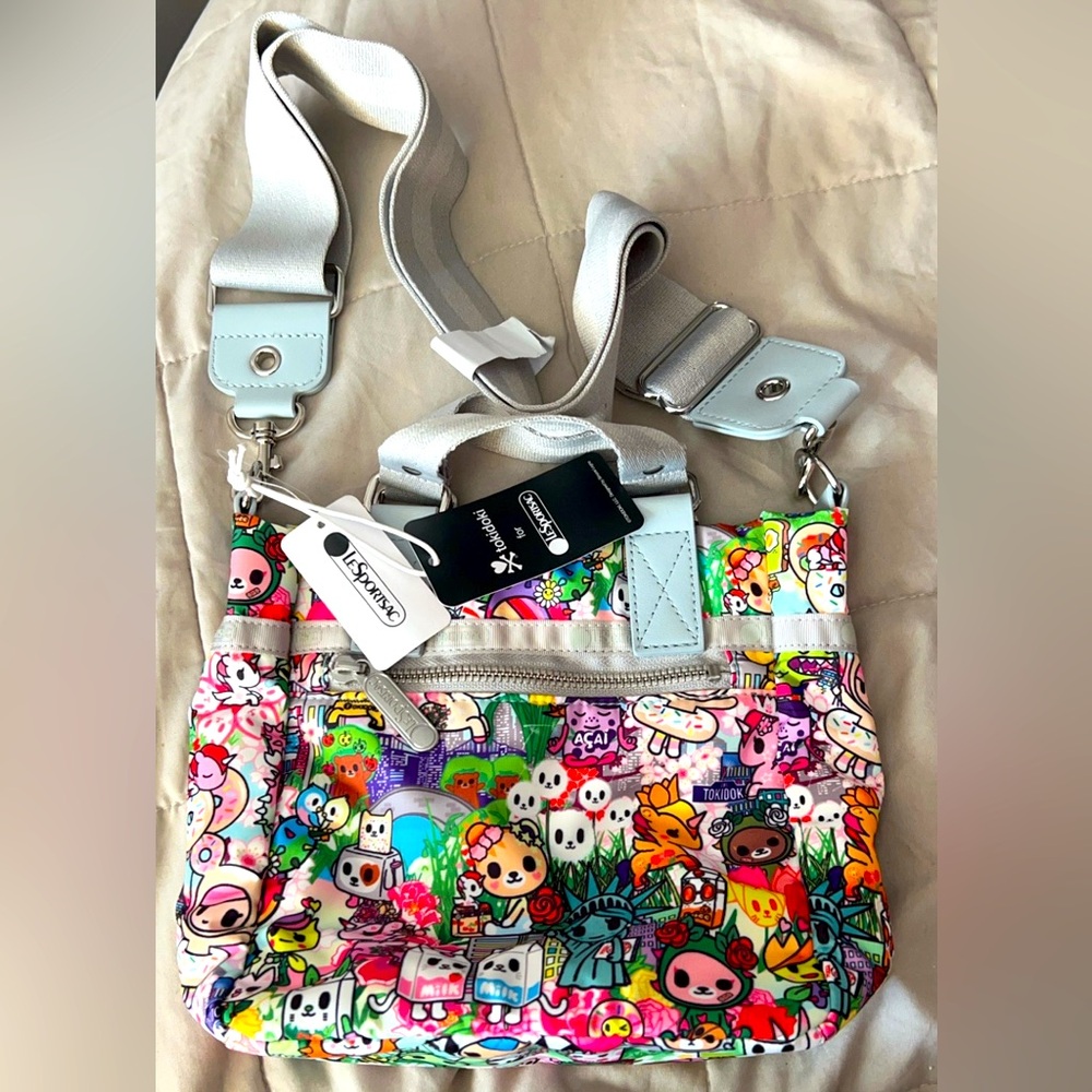 tokidoki xLeSportSac NYC Central Park Crossbody Bag Parco Centrale Borsa Piccola